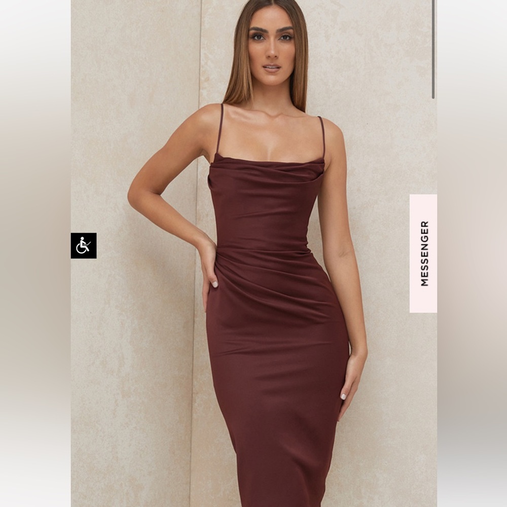 House of CB Anja raisin dress